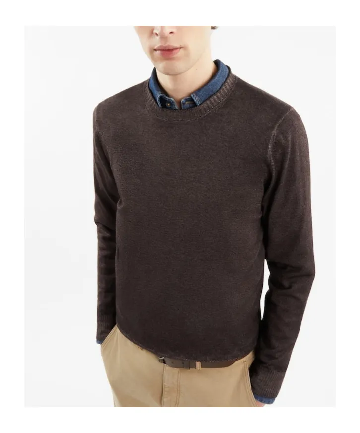 Logo-Embroidered Crewneck Jumper