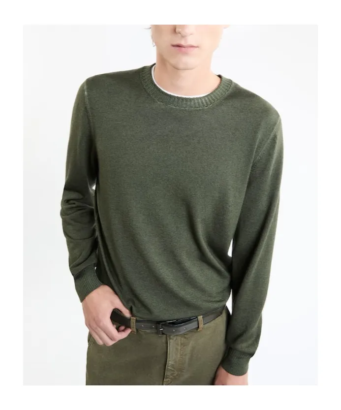 Logo-Embroidered Crewneck Jumper
