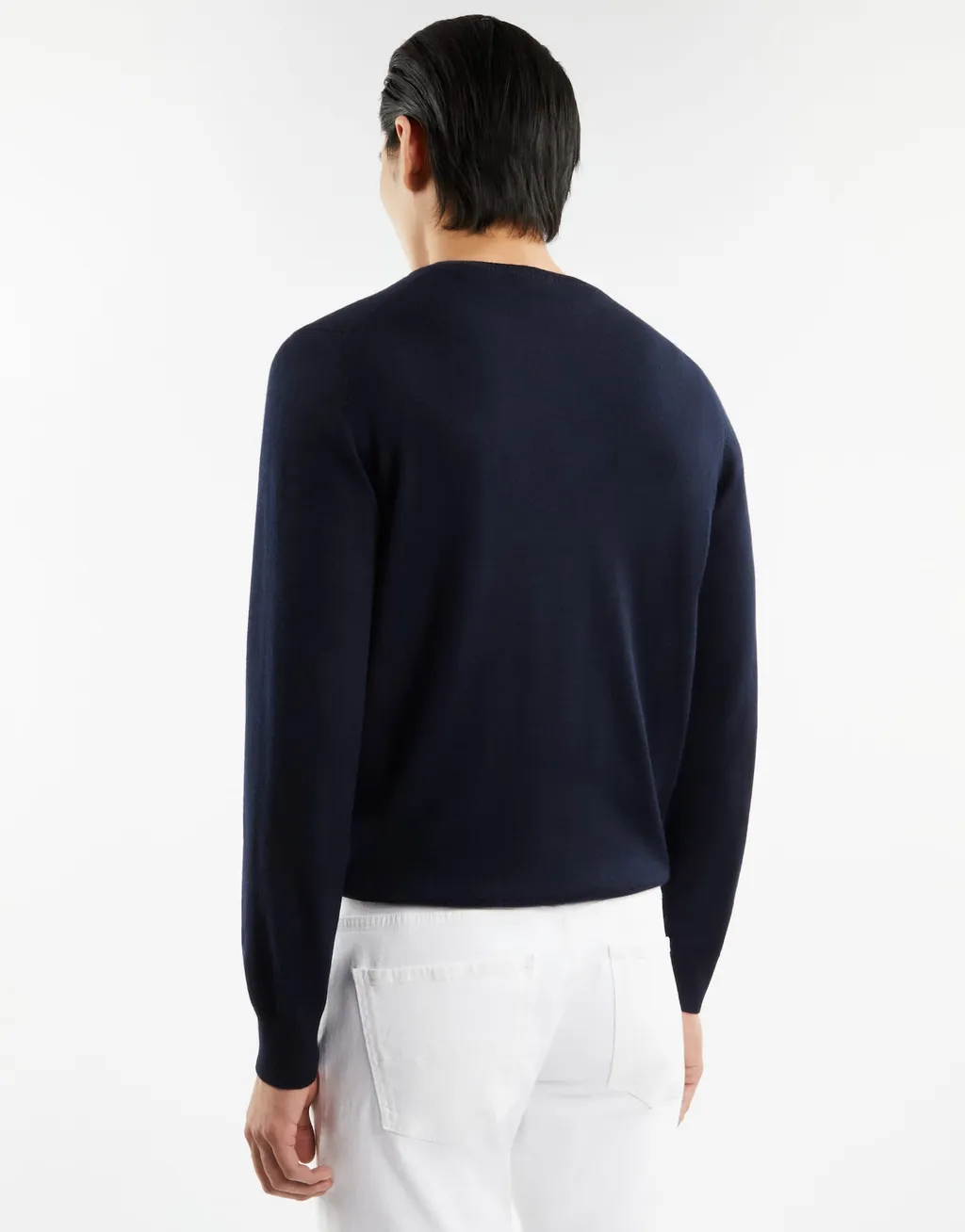 Long-Sleeved Round-Neck Jumper