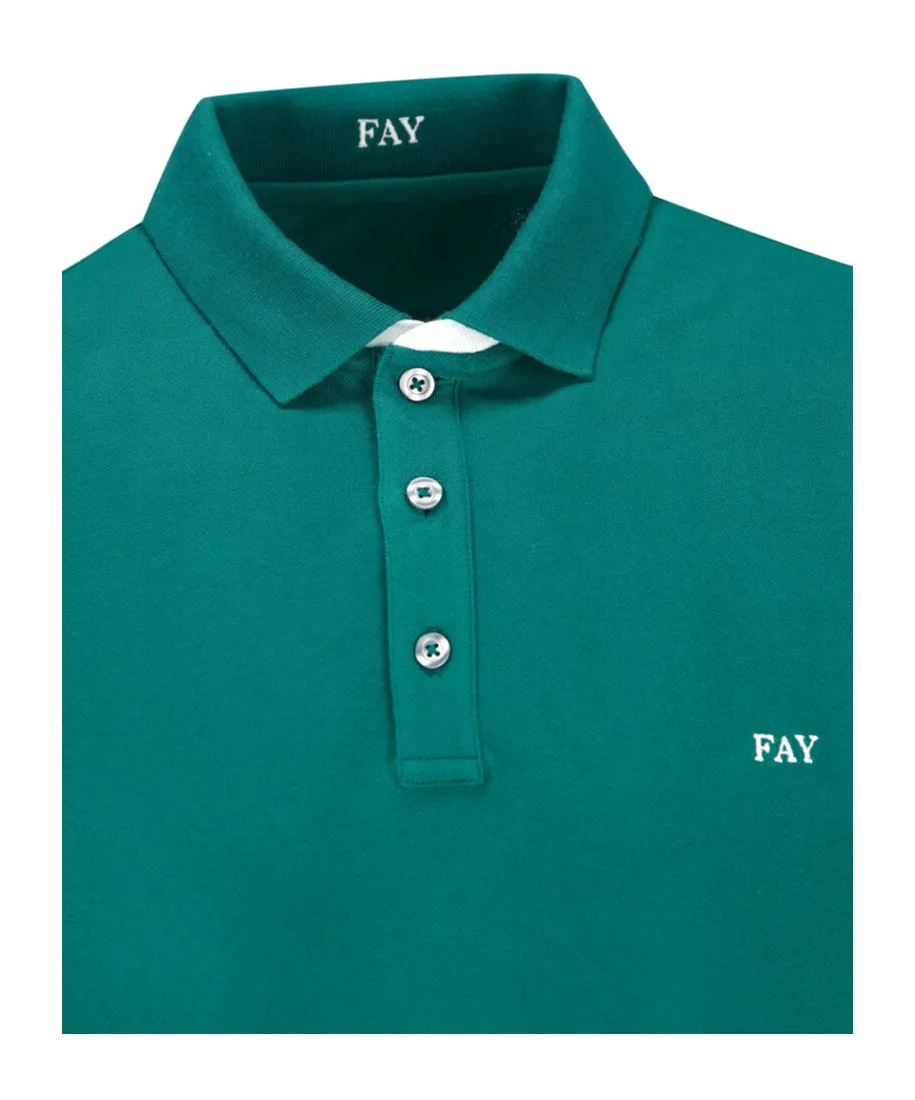 Logo-Embroidered Short-Sleeved Polo Shirt