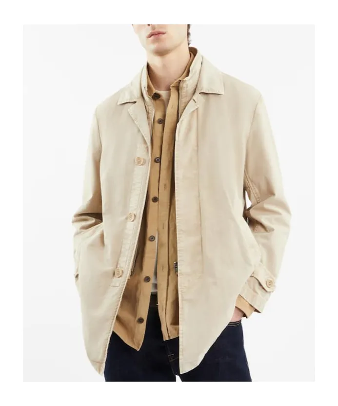 Morning Layered Cotton Coat