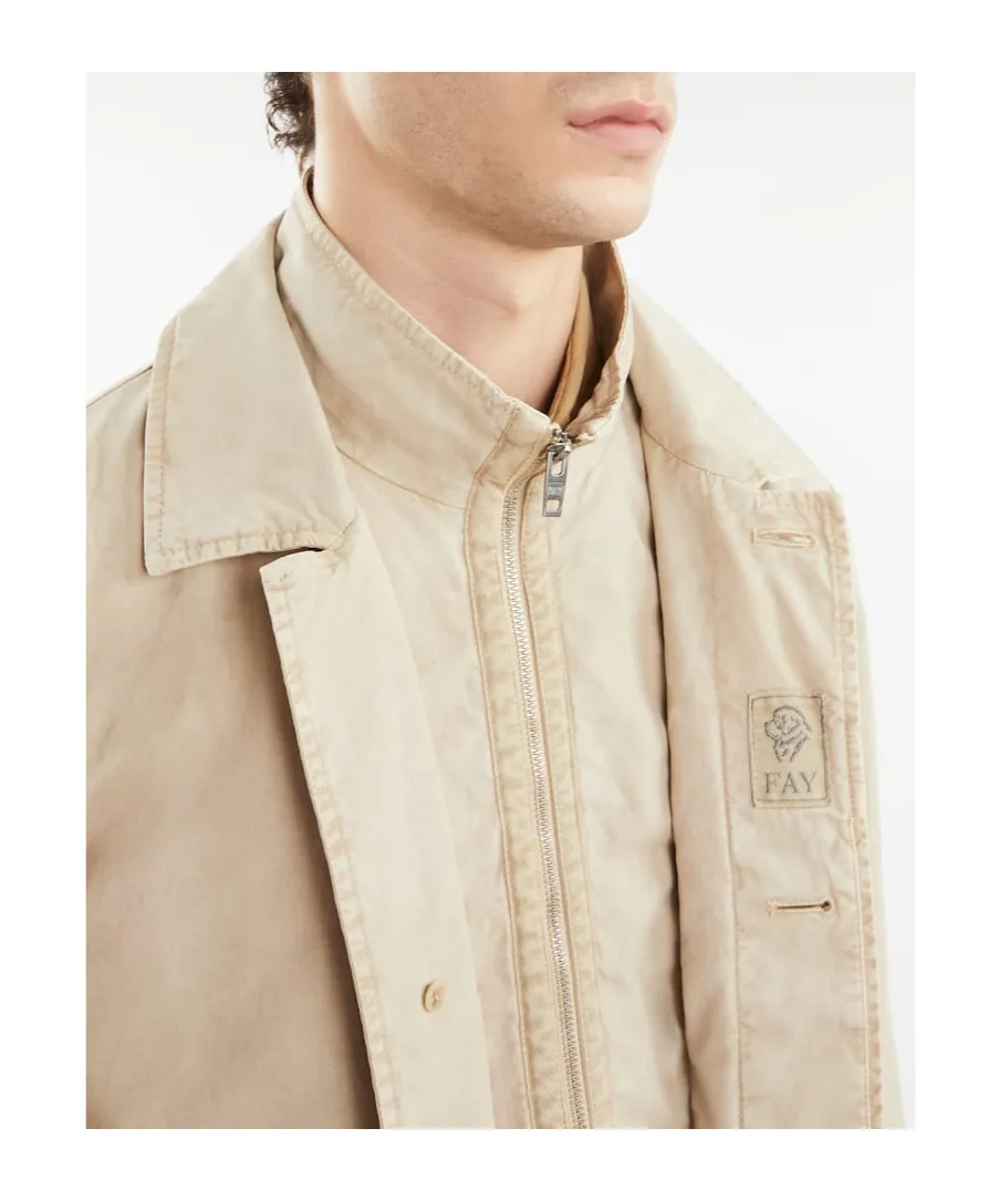 Morning Layered Cotton Coat