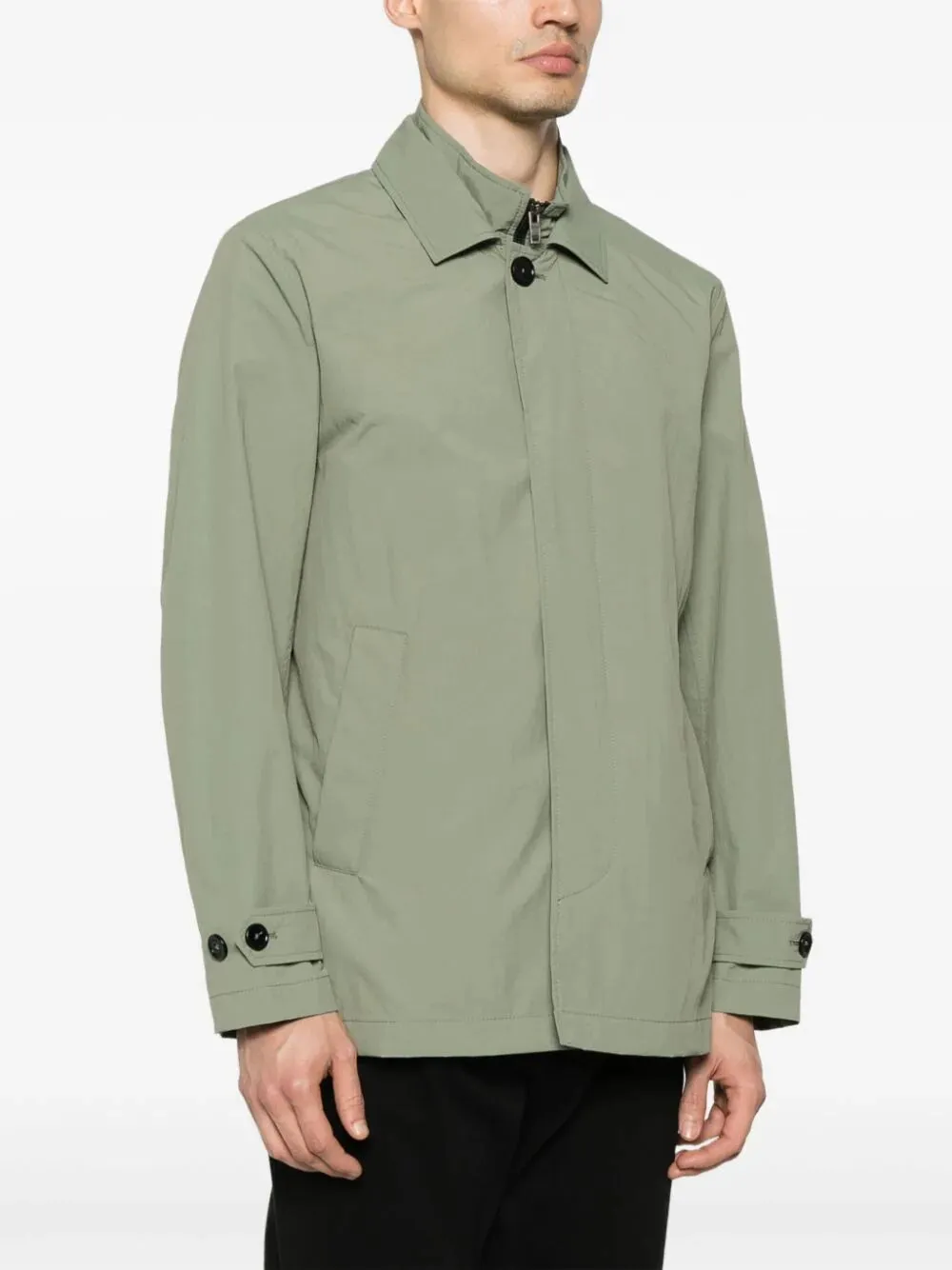 Layered-Design Jacket