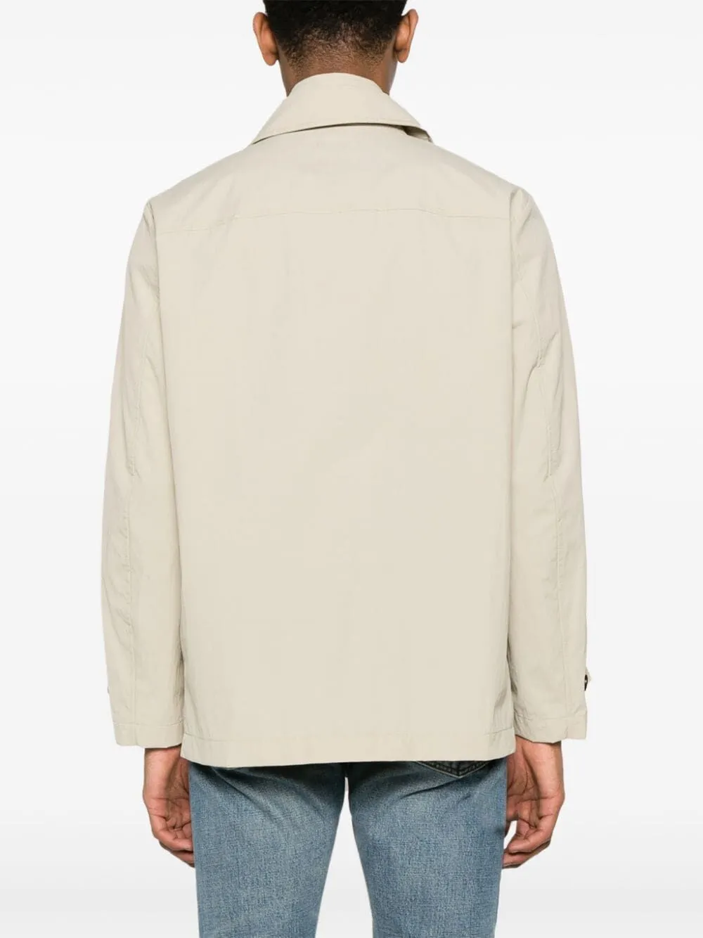 Long-Sleeved Lapel Casual Jacket