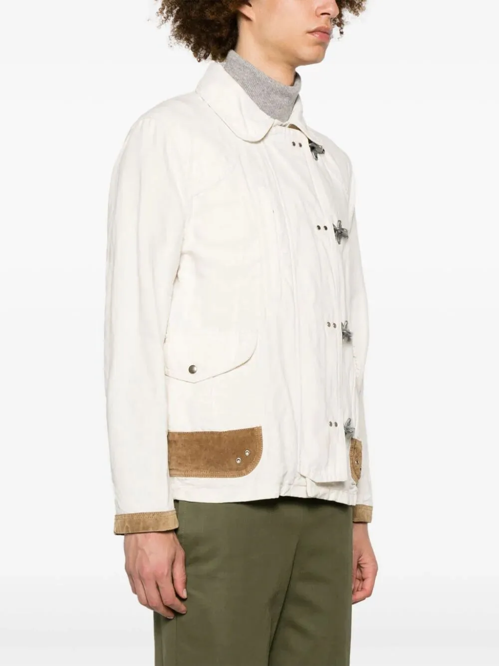 Gancini Flip-Lock Fastened Jacket