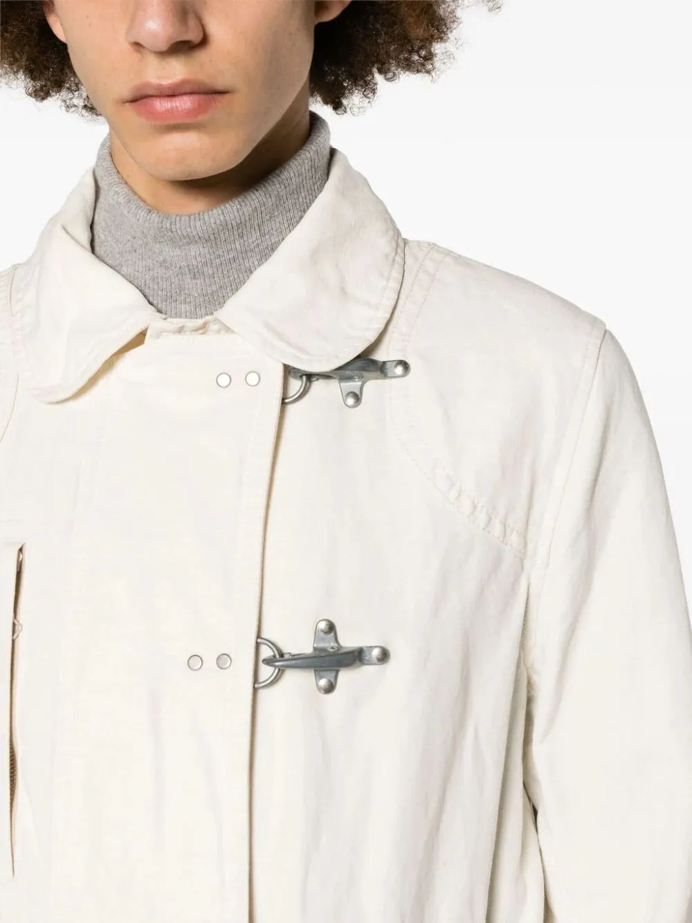 Gancini Flip-Lock Fastened Jacket