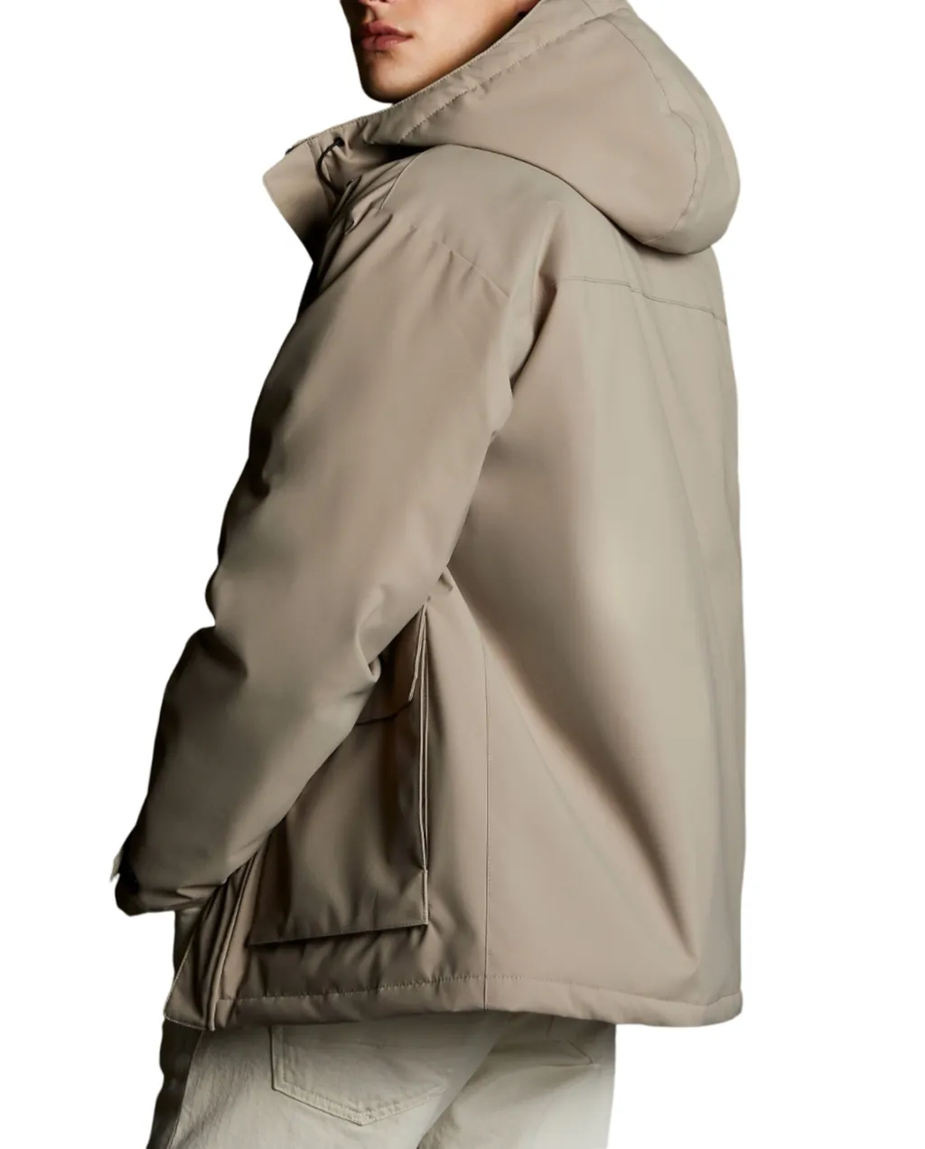 Hooded Long-Sleeved Casual Jacket