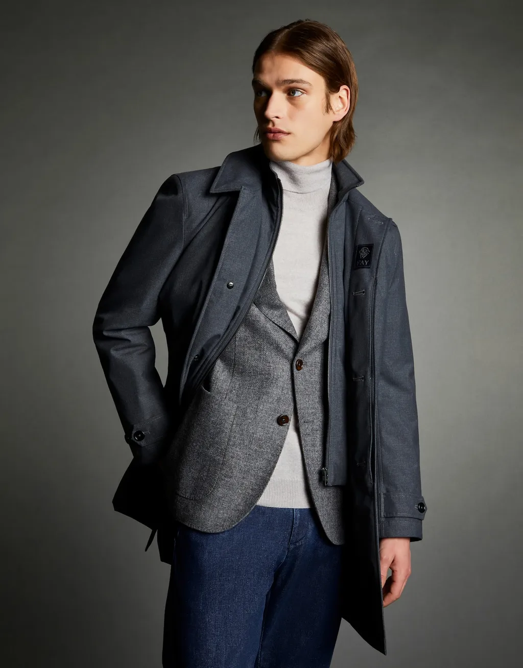 Long-Sleeved Windbreaker