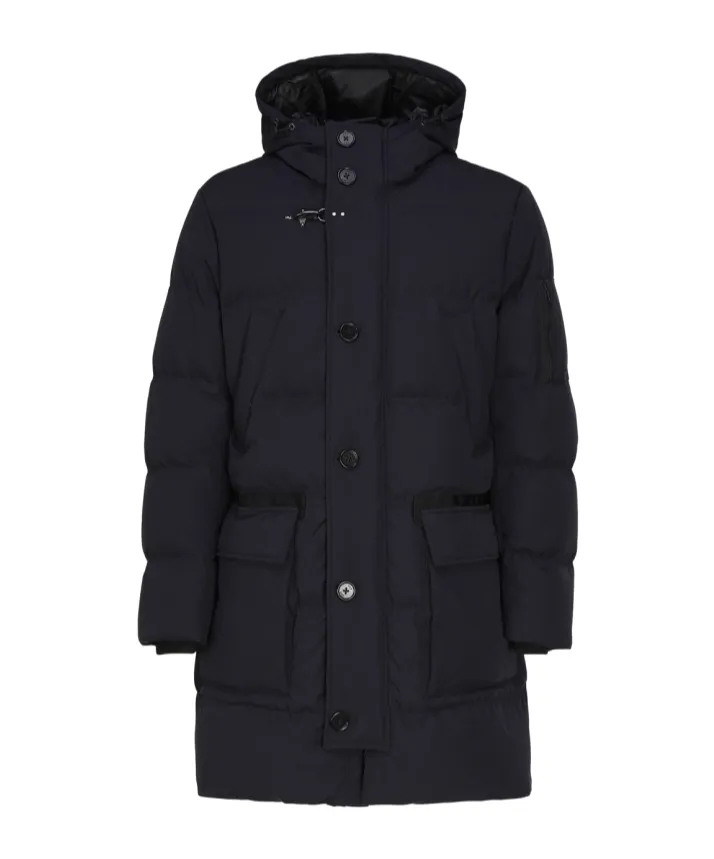 Quilted Parka Coat