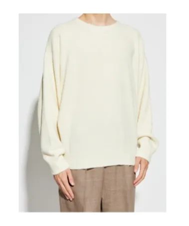 Wool-Blend Crew-Neck Sweater
