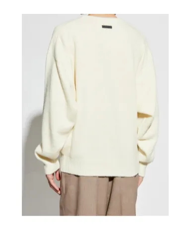 Wool-Blend Crew-Neck Sweater