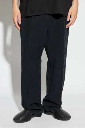 Pleated-Front Drawstring Trousers