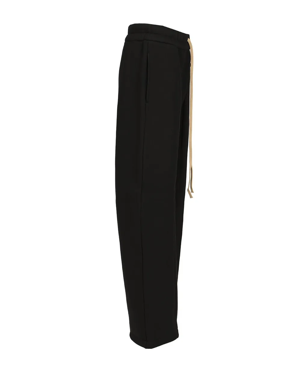 Drawstring Wide Leg Sweatpant