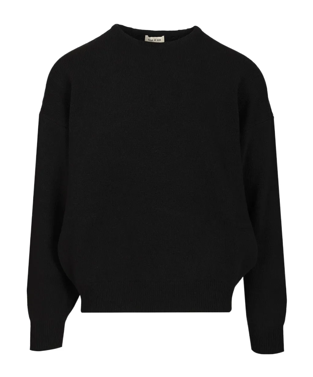 Relaxed Fit Knit Crewneck Jumper