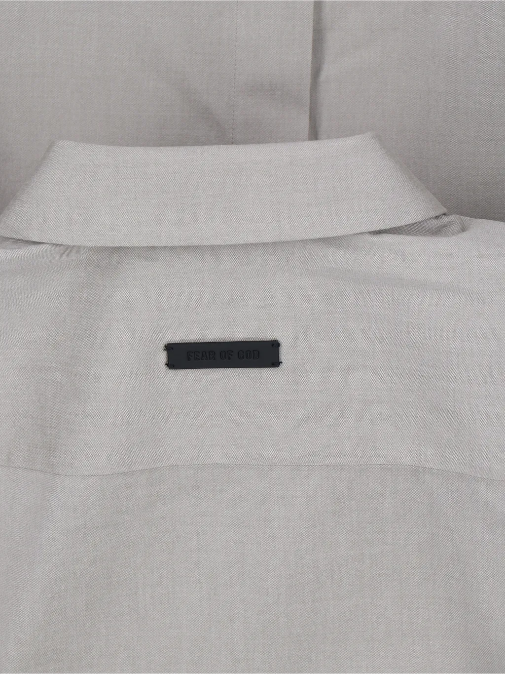 Long-Sleeved Curved Hem Shirt