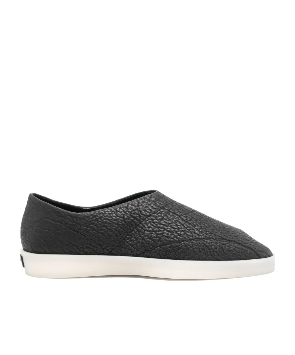 Textured-Finish Loafers