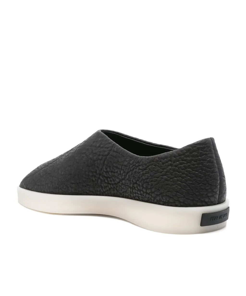 Textured-Finish Loafers