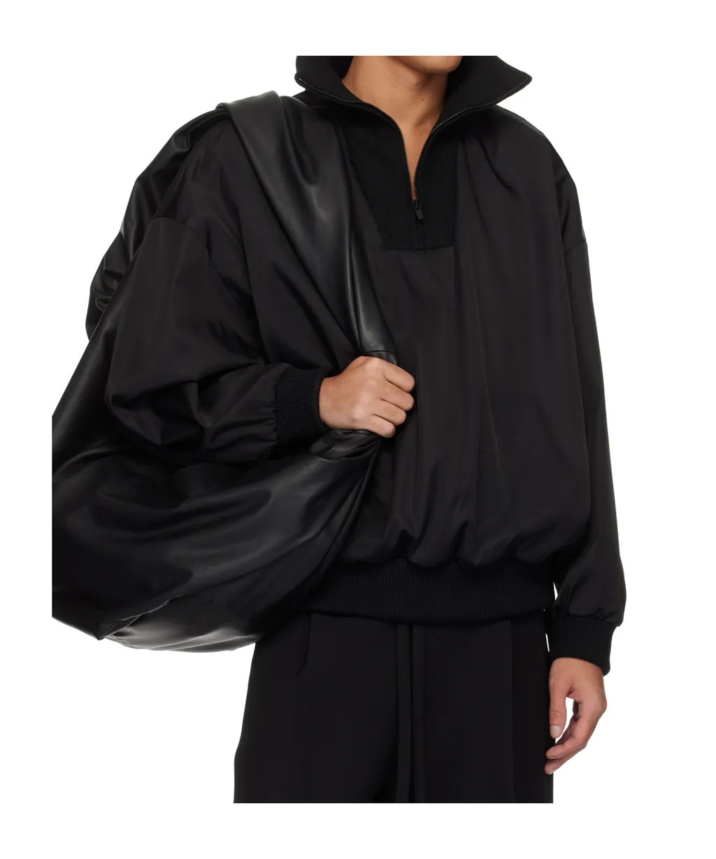 Half-Zipped Pullover Jacket