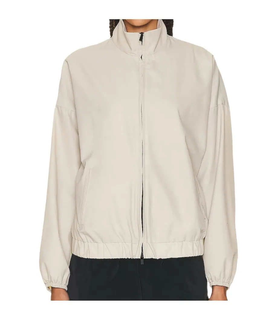 High Collar Long Sleeve Casual Jacket