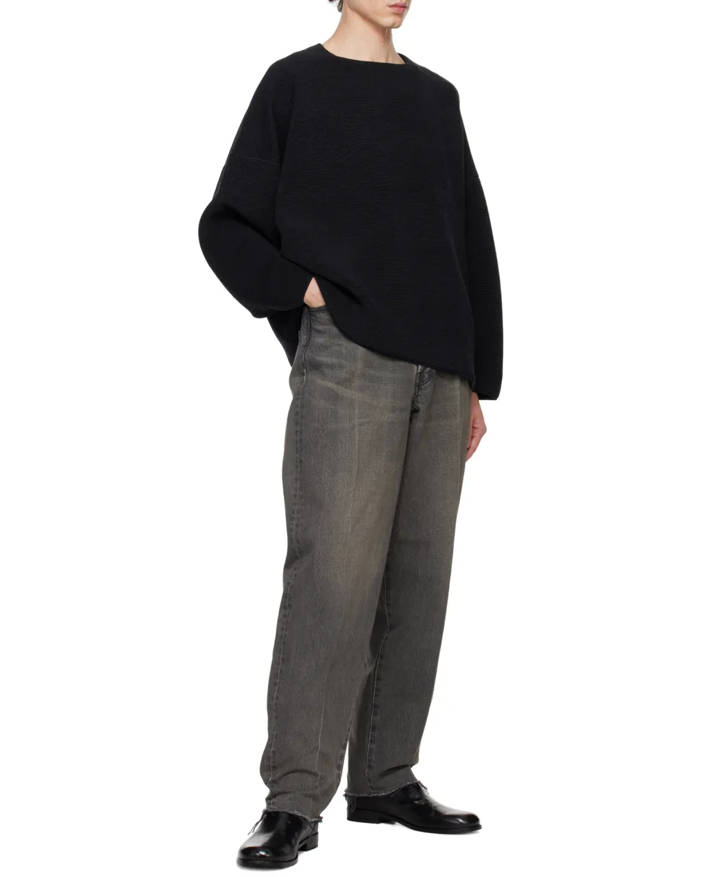 Ottoman Straight Neck Jumper