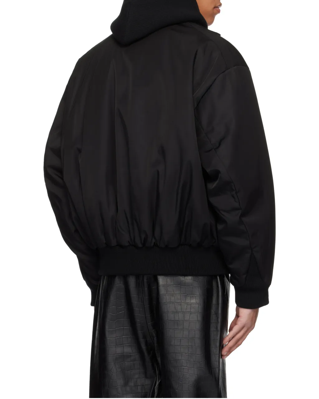 Zipped Bomber Jacket