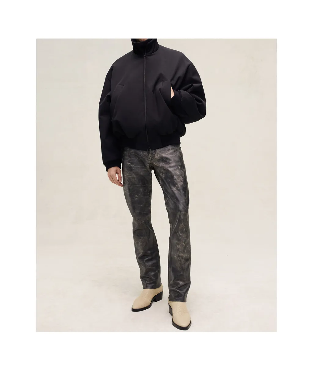 Zipped Bomber Jacket