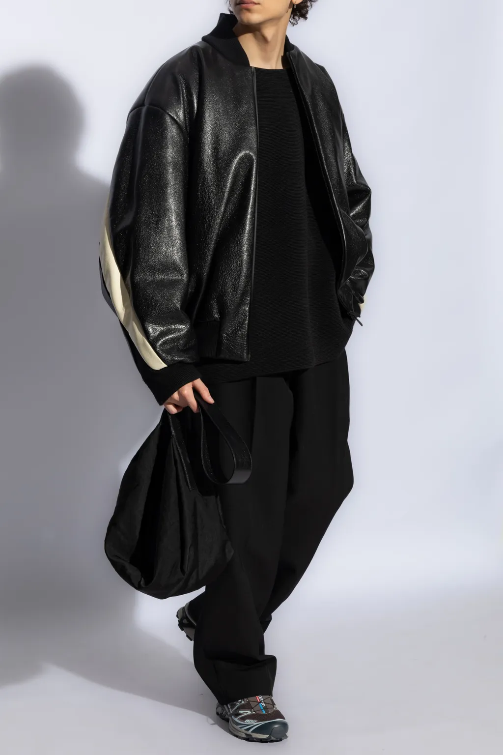 Ottoman Wool Ribbed Jumper