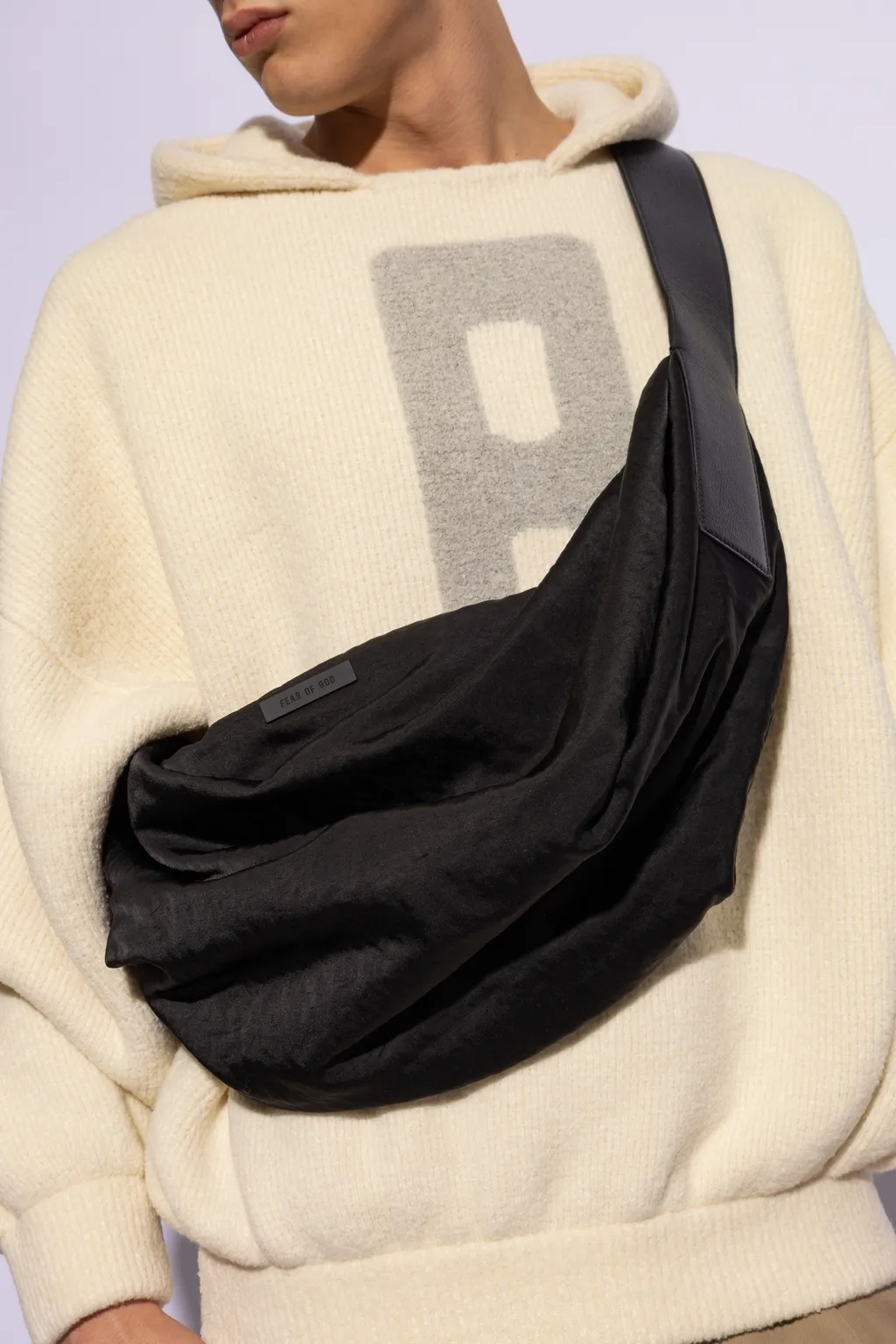 Logo-Appliqué Shoulder Bag