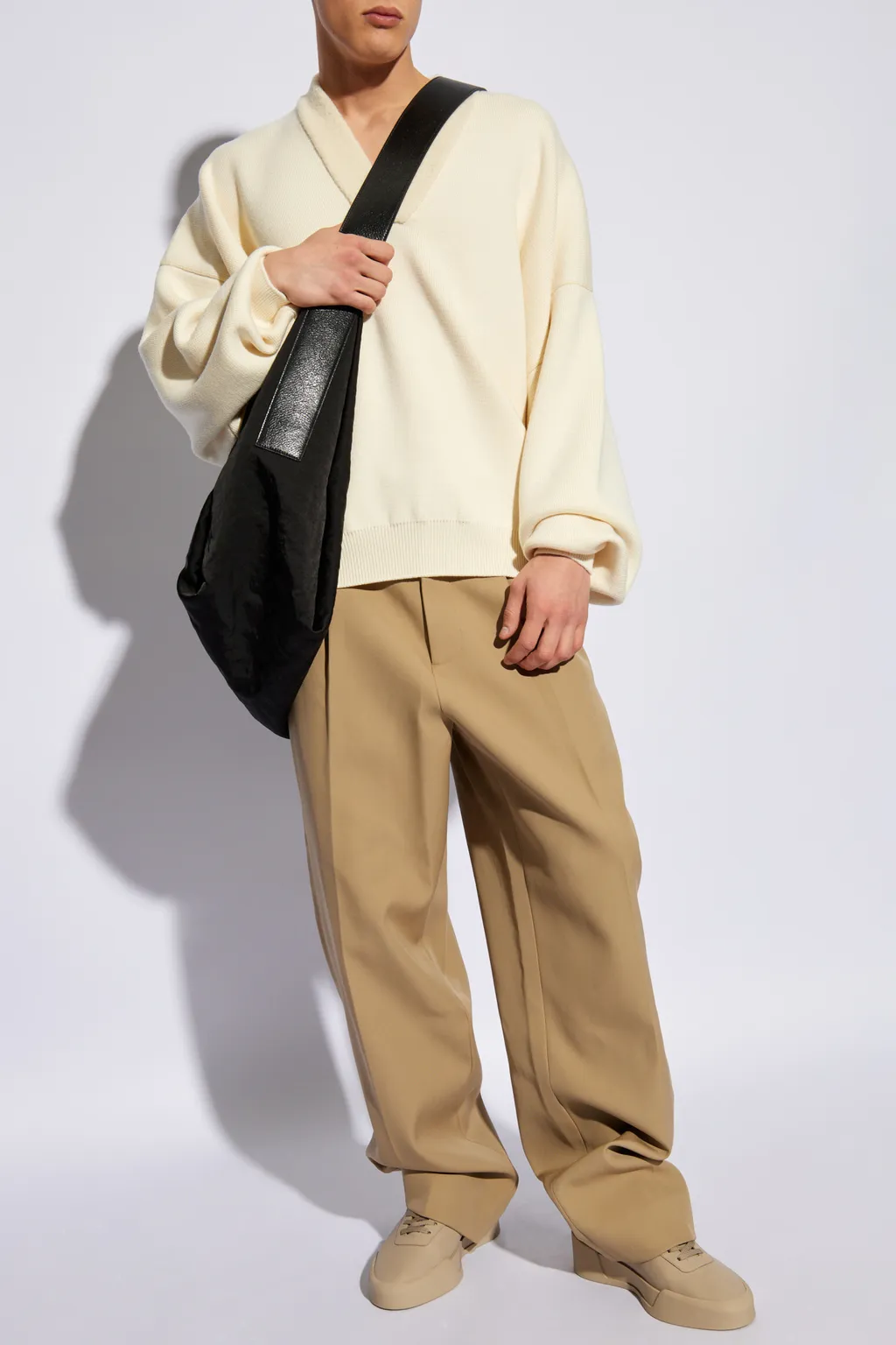 Virgin Wool-Blend Jumper