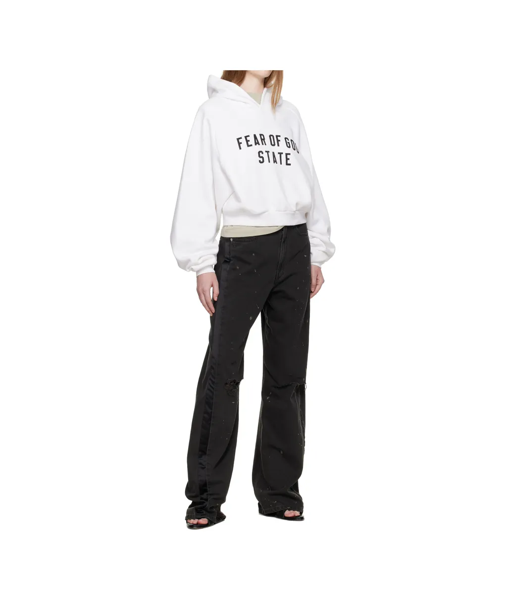 Logo-Embroidered Hoodie