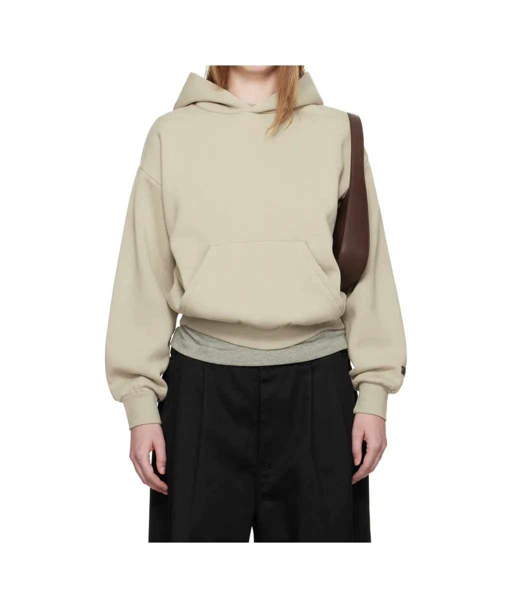 Logo Patch Hooded Sweatshirt