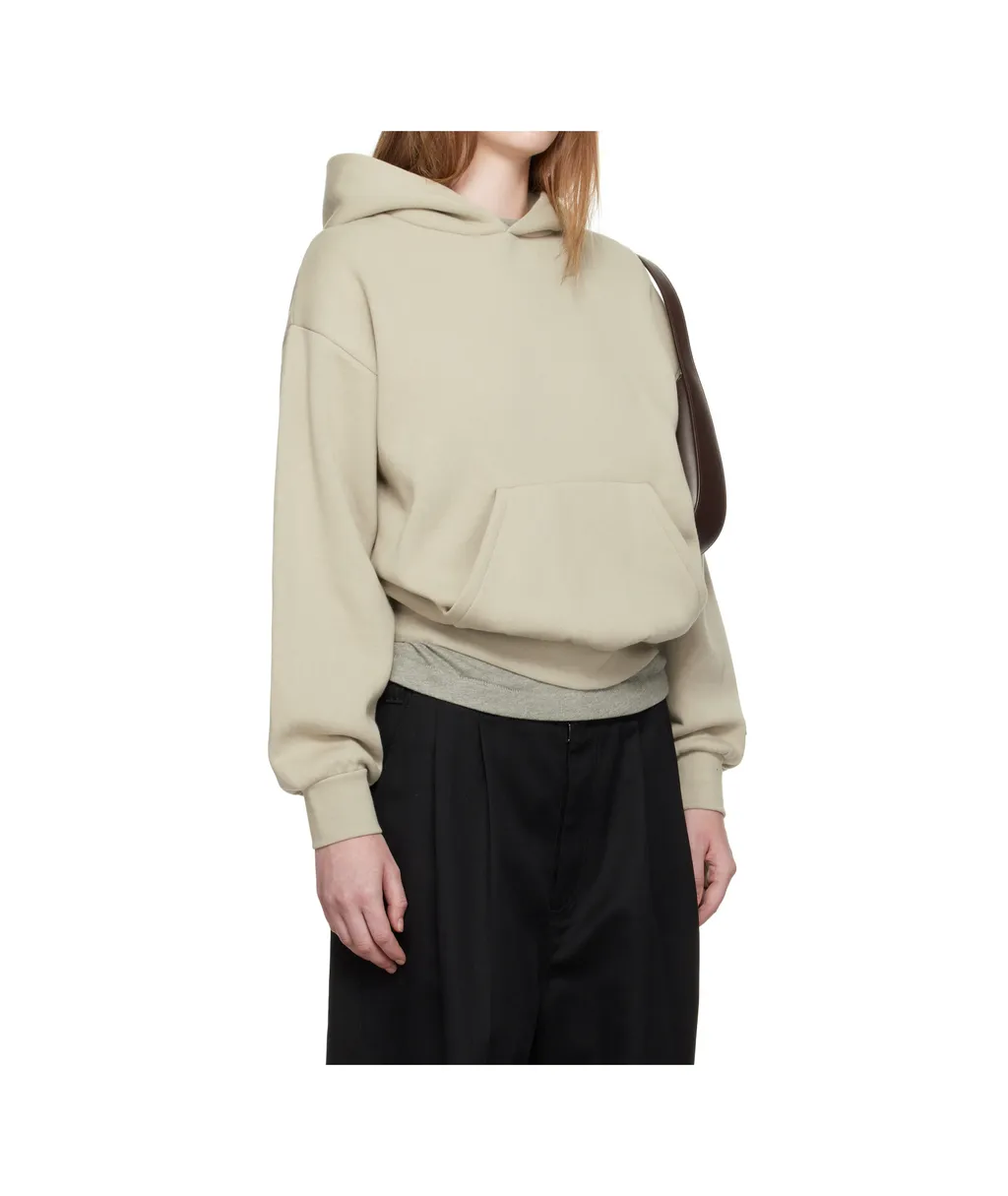 Logo Patch Hooded Sweatshirt