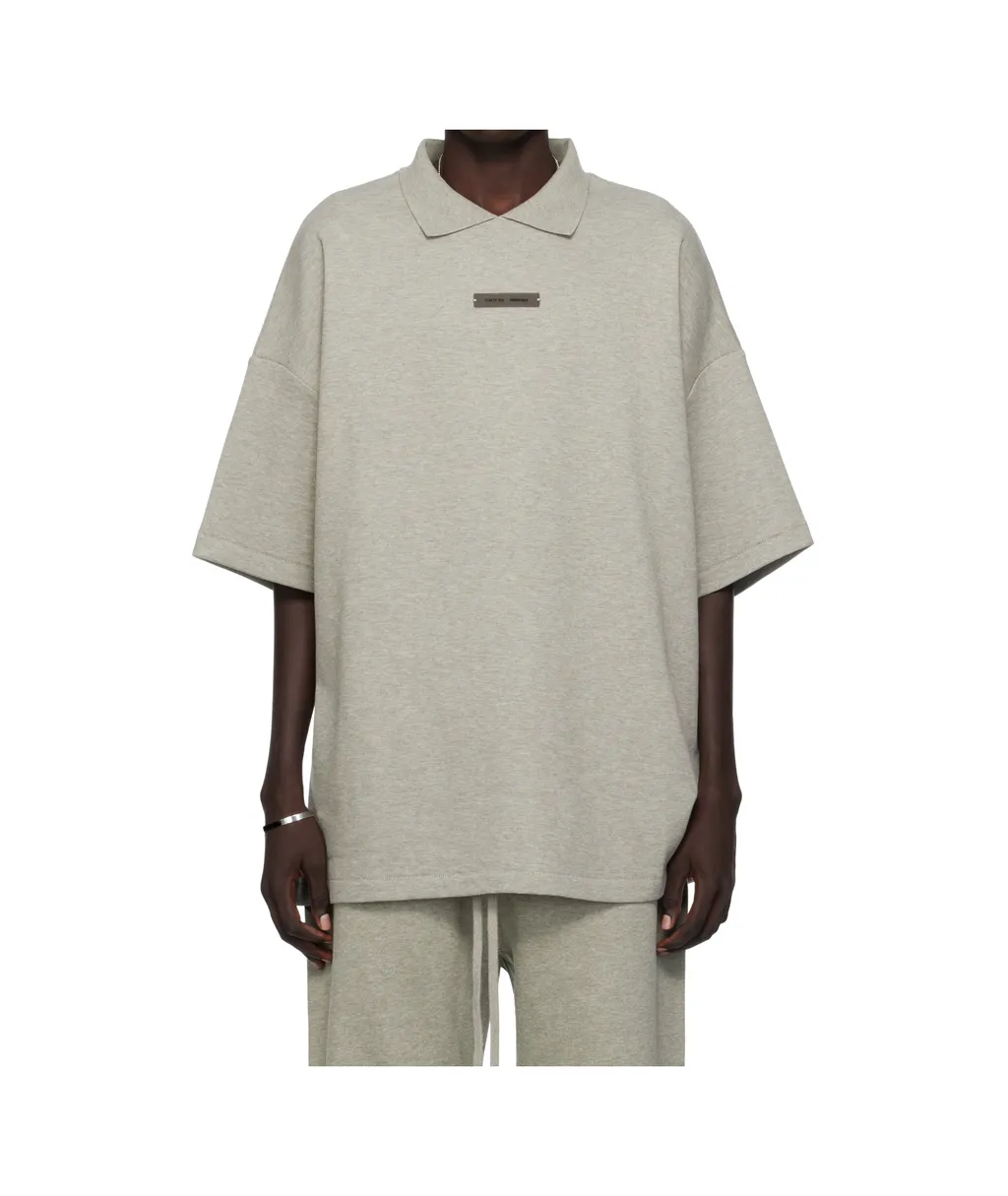 Polo Shirt With Logo Patch