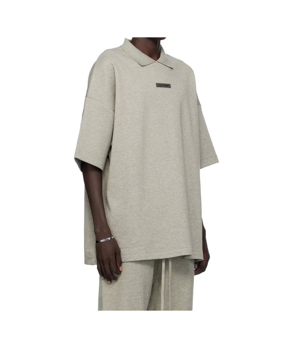 Polo Shirt With Logo Patch
