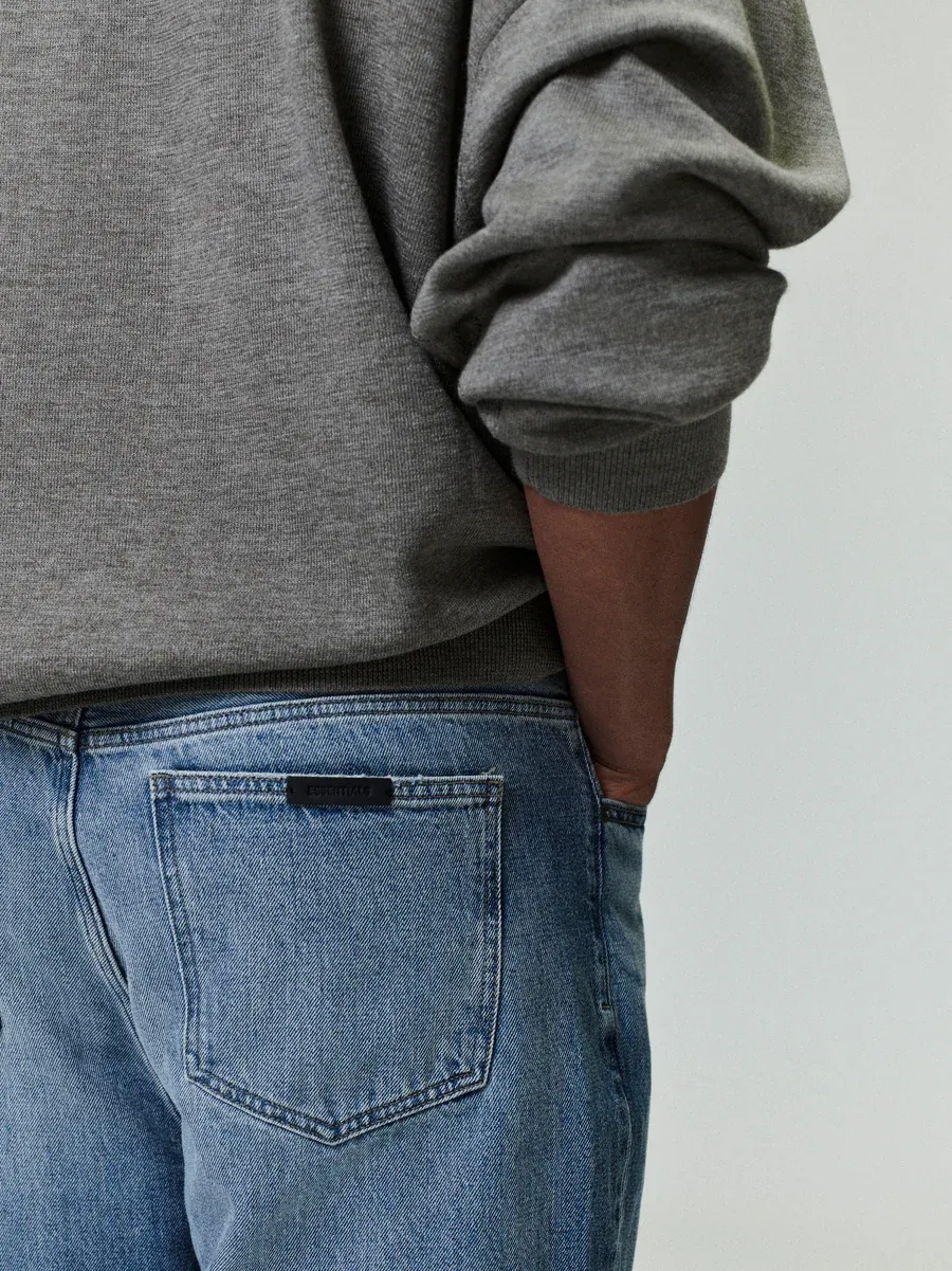 Logo-Patch Jeans