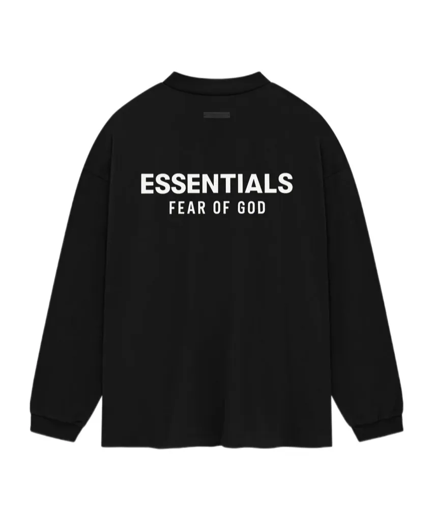 Plain Knit Long-Sleeve Shirt
