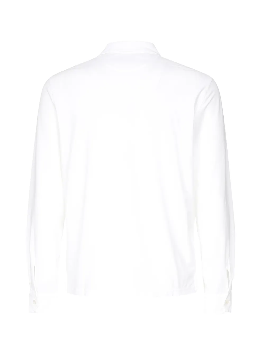 Mother Of Pearl Button Polo Shirt