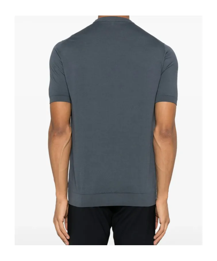 Fine-Knit T-Shirt