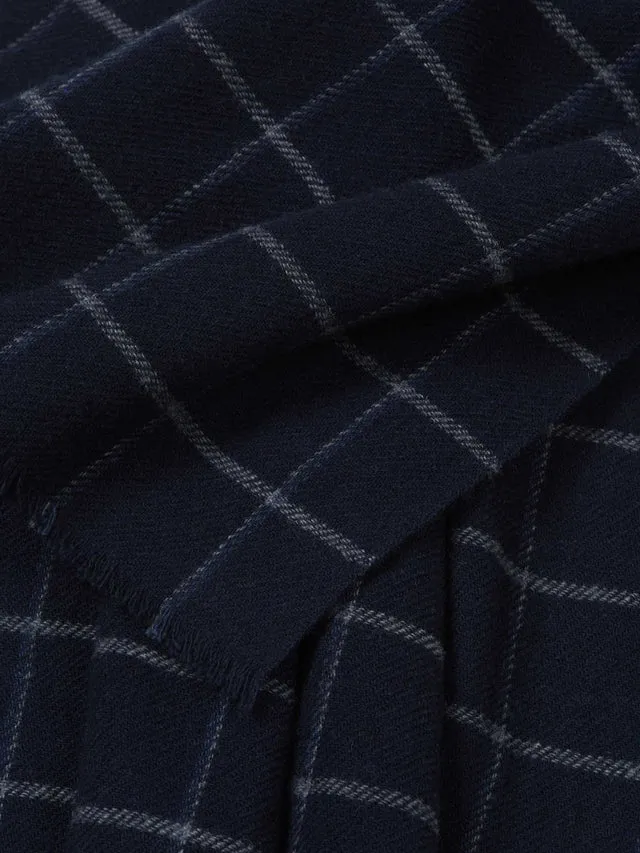 Checkered Pattern Scarf