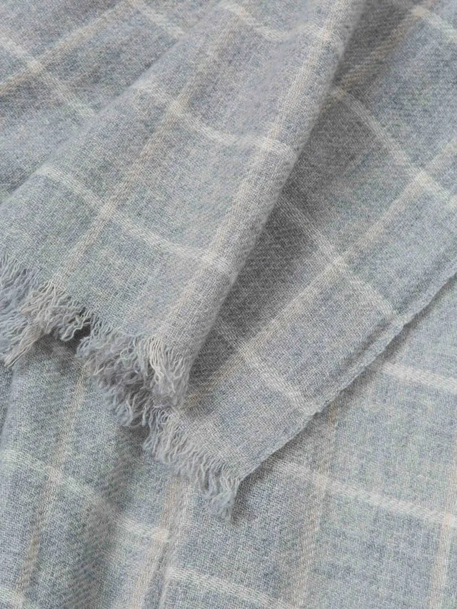 Checkered Pattern Scarf