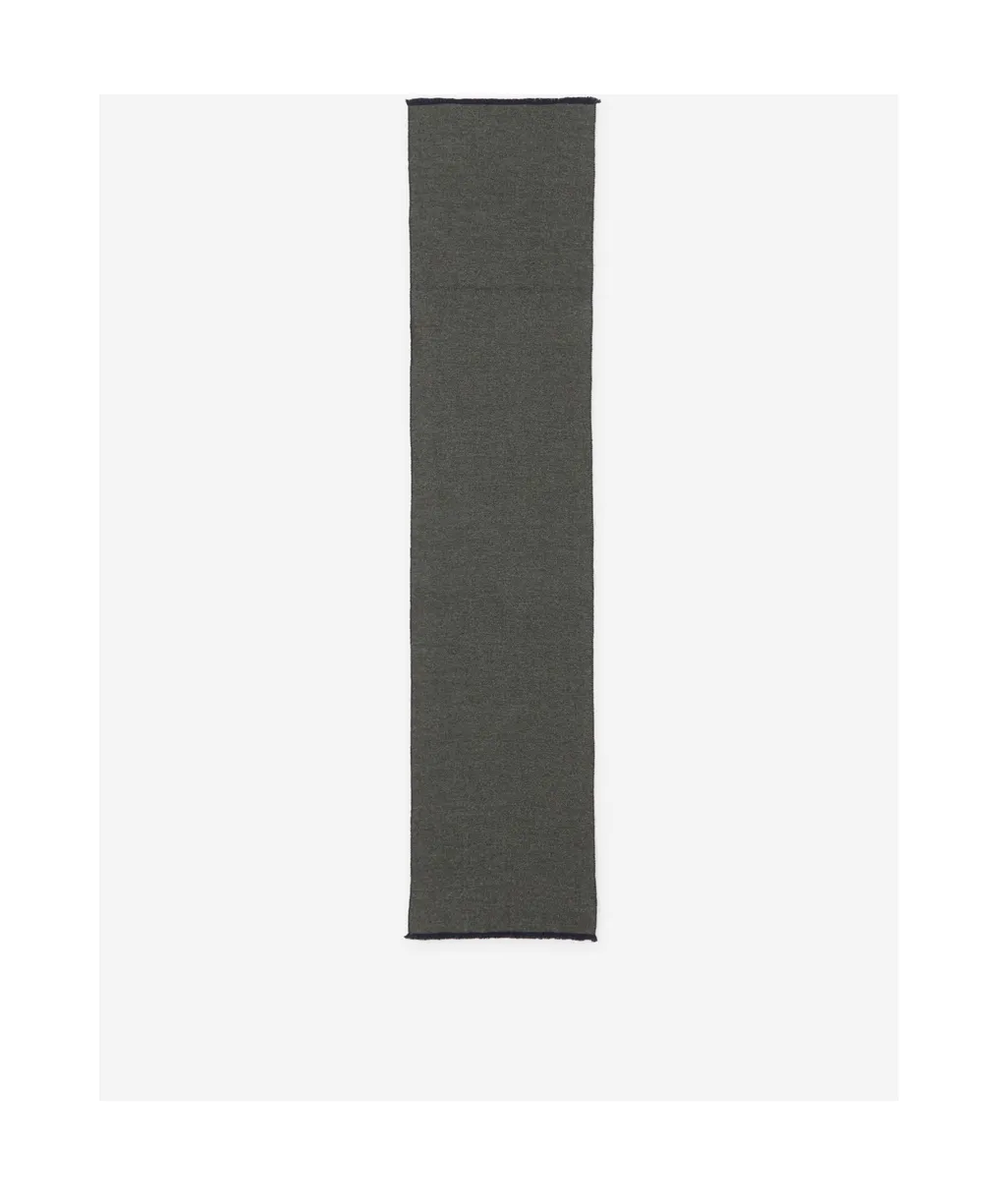 Two-Tone Fringed Scarf