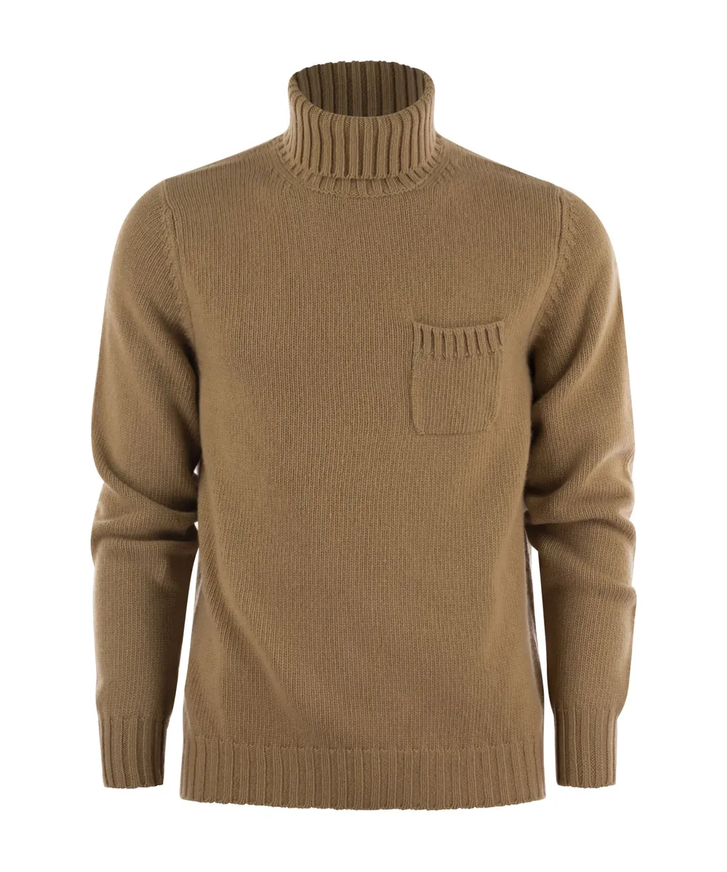 Ribbed Turtleneck Knitwear