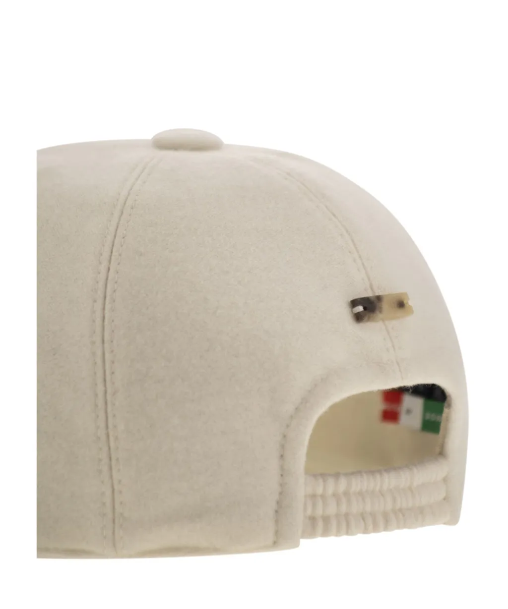 Cashmere Baseball Cap