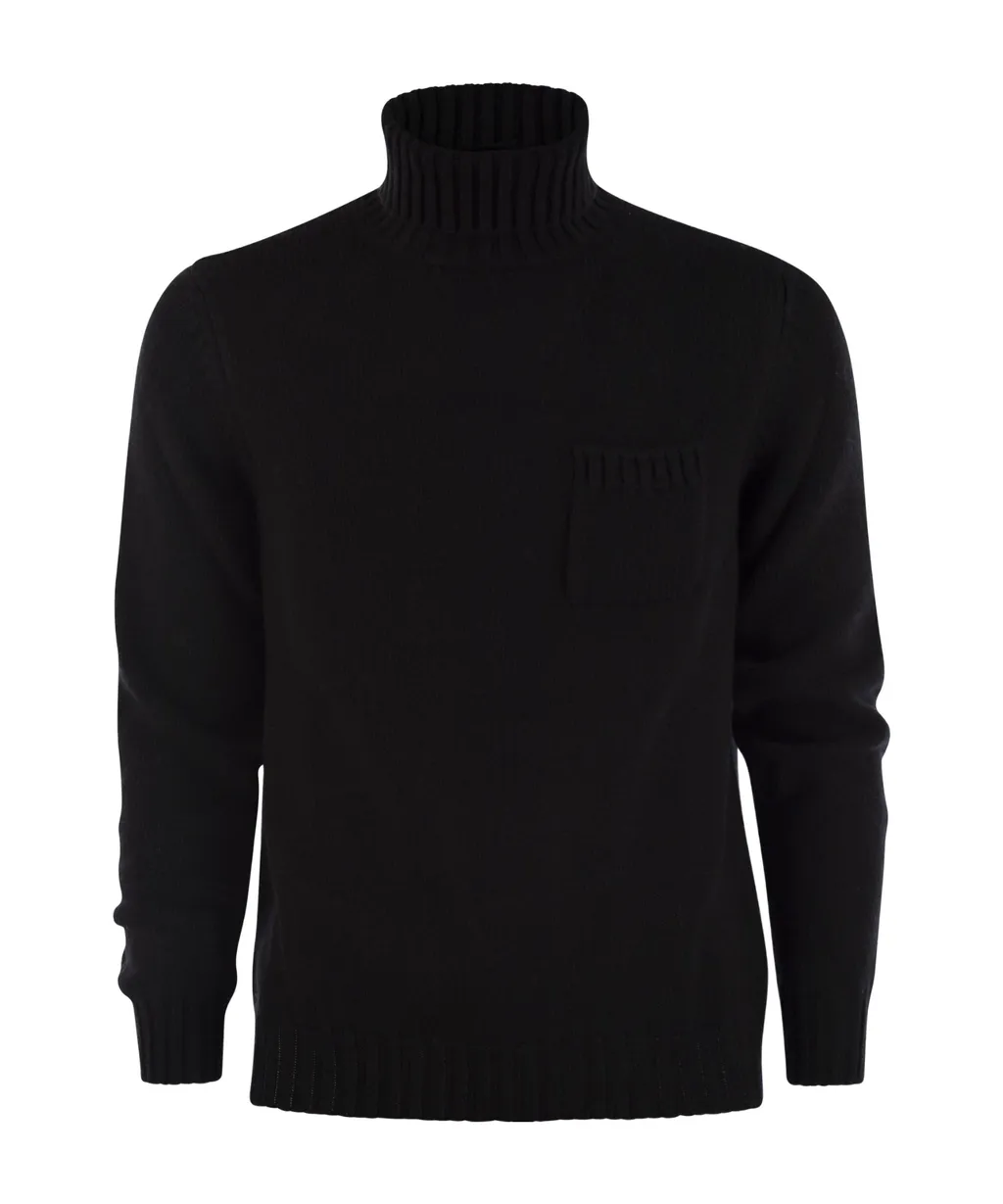 Ribbed Turtleneck Knitwear