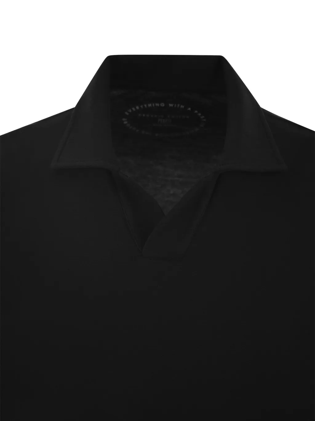 Open Neck Polo Shirt