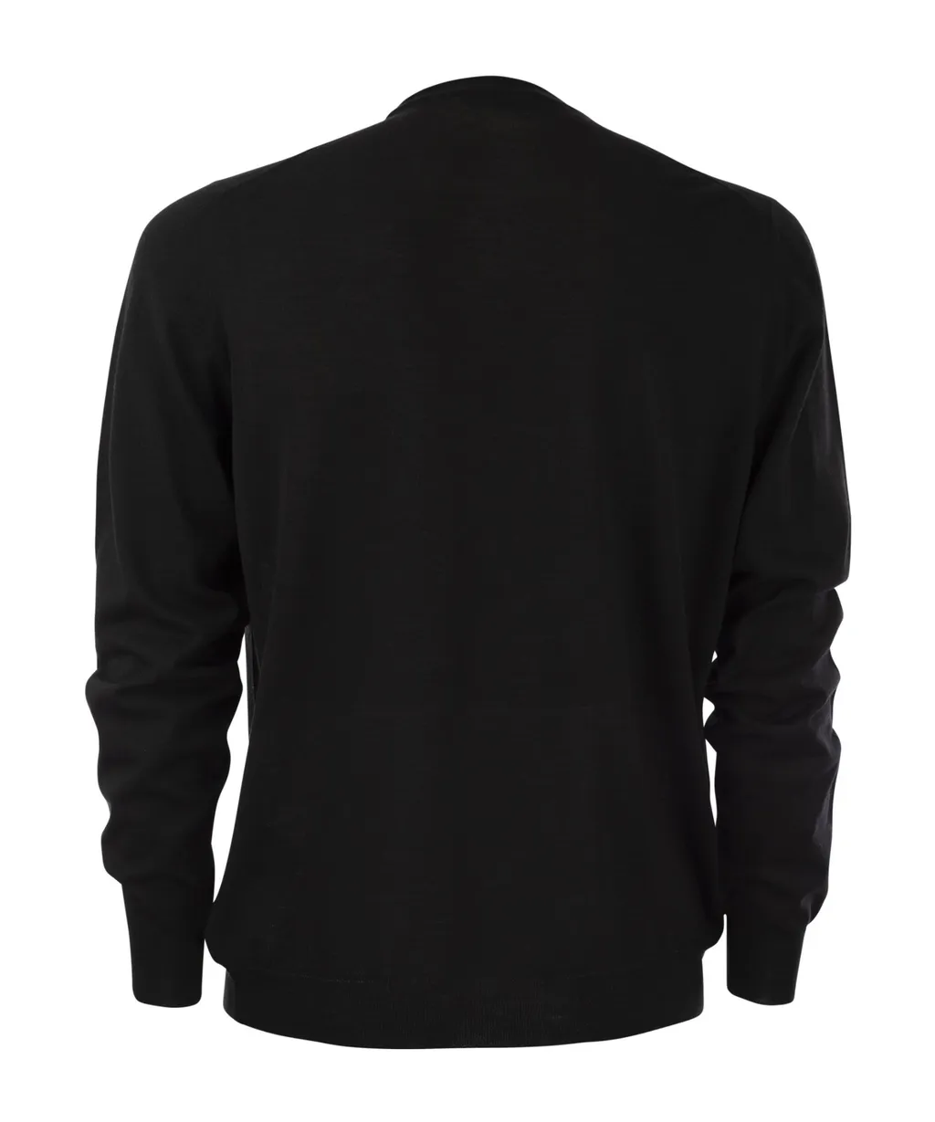 Superfine Wool Crew Neck Knitwear