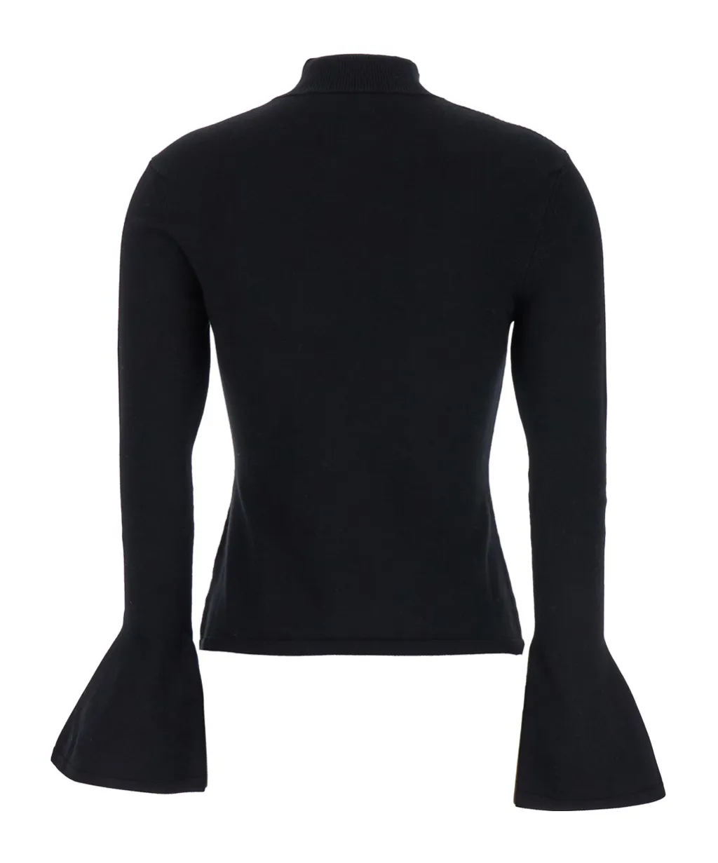 Trumpet Sleeve Sweater