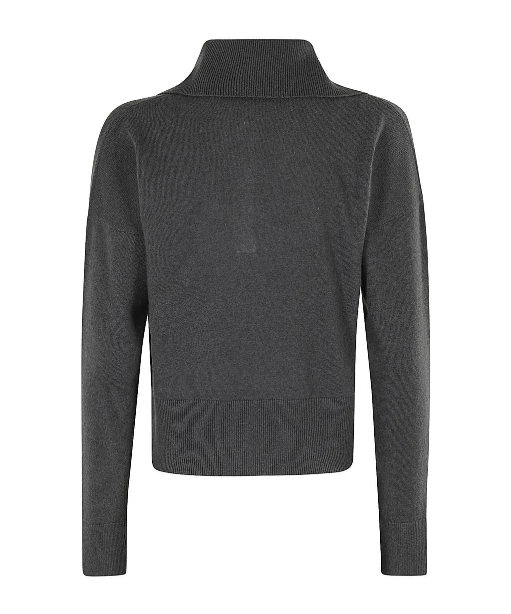 Knitted Polo Sweater