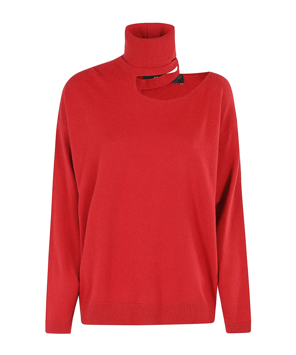 Detachable Turtleneck Sweater