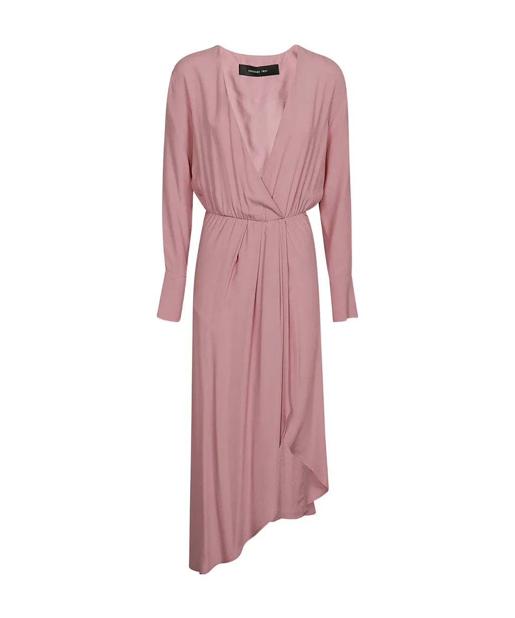 Asymmetric Wrap Dress